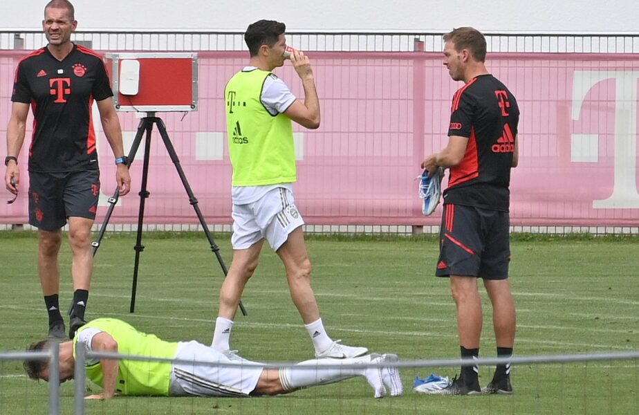 Robert Lewandowski nu mai are chef de Bayern! Ce a putut să facă la primul antrenament al verii alături de campioana Germaniei