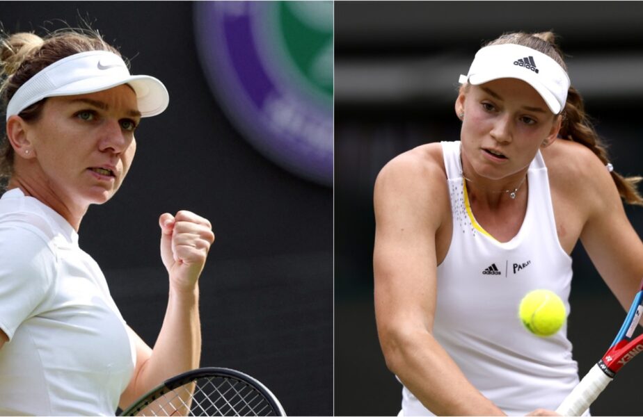 Simona Halep – Elena Rybakina, în semifinalele Wimbledon 2022! Campioana noastră conduce cu 2-1 în meciurile directe