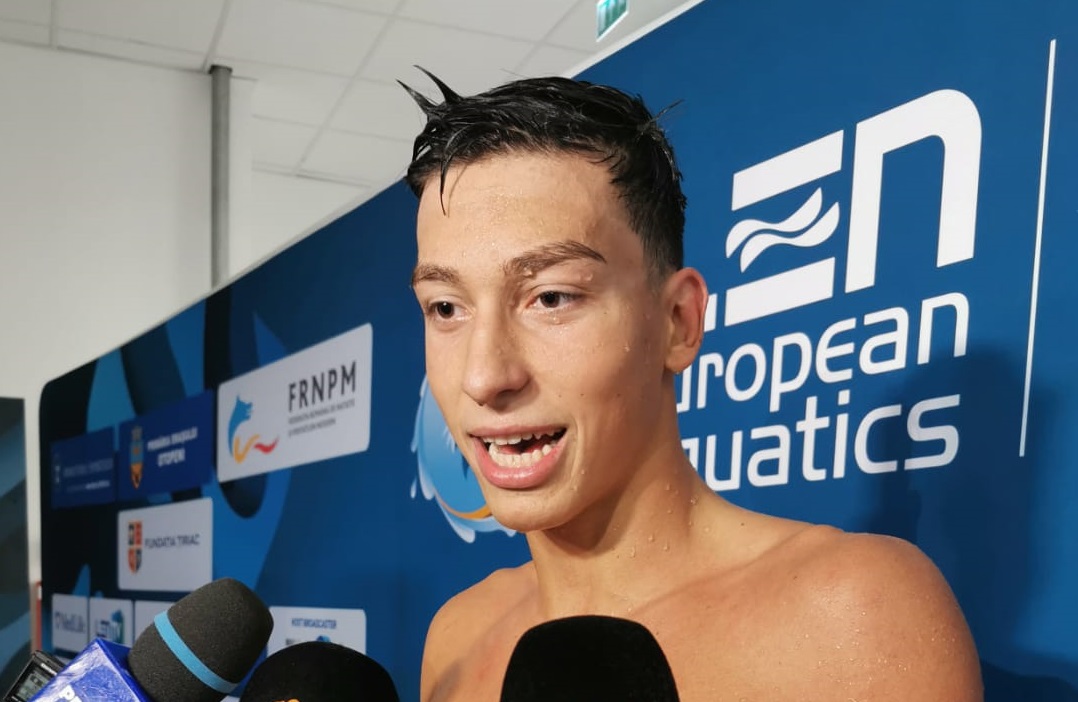 Vlad Stancu, medaliat la proba de 800m liber a Campionatului European de Juniori