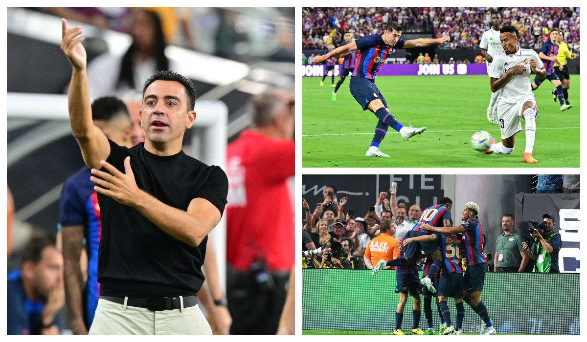 Xavi, prima reacţie după Real Madrid – Barcelona 0-1: „Catalanilor le place foarte mult să învingă Realul”. Ce a spus despre debutul lui Robert Lewandowski în El Clasico