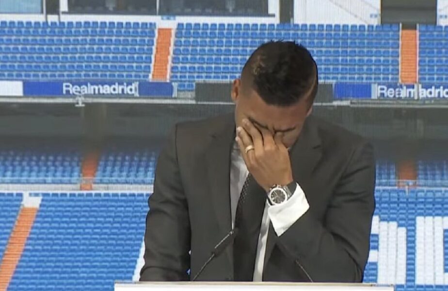Casemiro s-a despărţit în lacrimi de Real Madrid