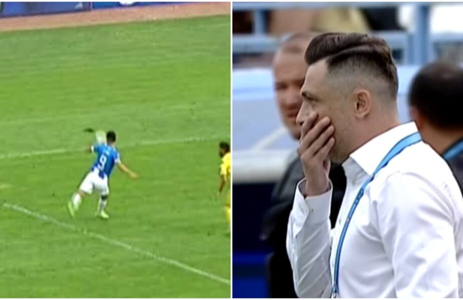 Andrei Ivan, gol spectaculos în Universitatea Craiova – CS Mioveni! Mirel Rădoi, uluit de reuşita atacantului