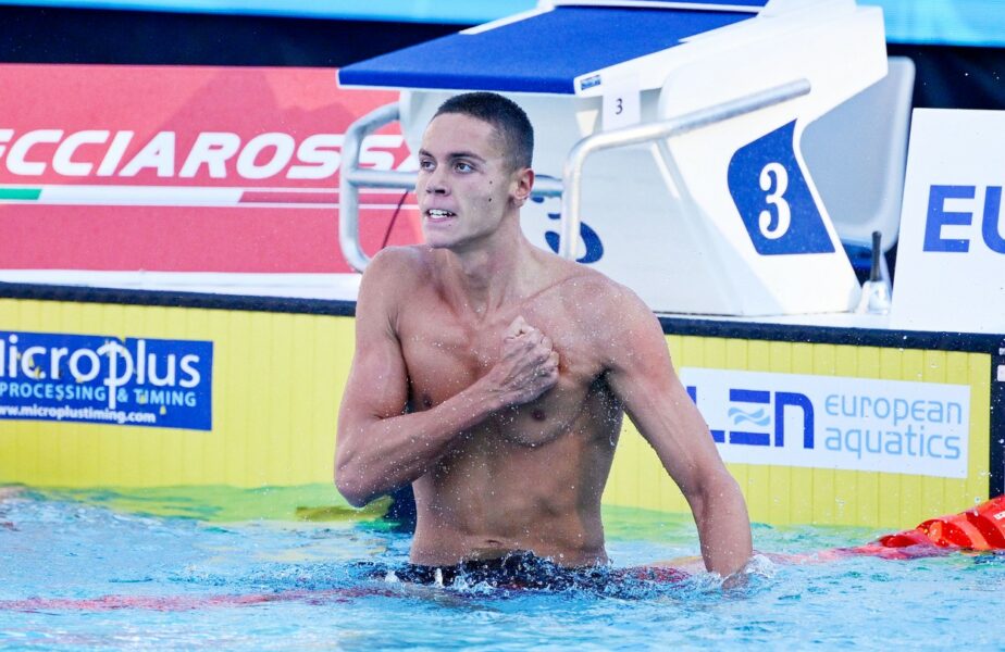 David Popovici revine în bazin! Unde va evolua „puștiul minune al natației”. Anunțul făcut de CS Dinamo