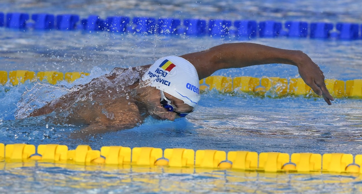 David Popovici, în finală la 400 de metri liber! Fenomenul natației românești este aproape de o nouă medalie la Campionatul European de la Roma