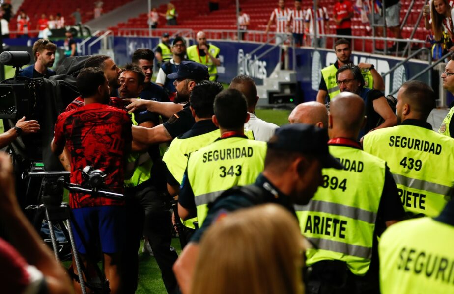 Scandal monstru după Atletico Madrid – Villarreal 0-2! Mario Hermoso şi-a ieşit din minţi şi a sărit să bată un suporter