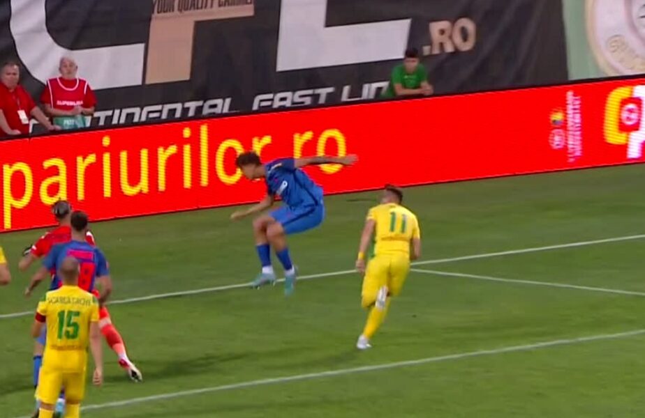 David Miculescu, primul gol în tricoul FCSB! „Lewandowski de România” a spart gheaţa cu CS Mioveni