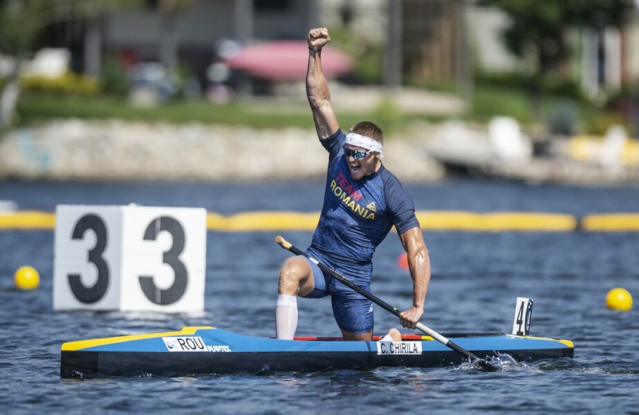 Cătălin Chirilă, medalie de aur în proba de 1000 de metri canoe de la Campionatul European