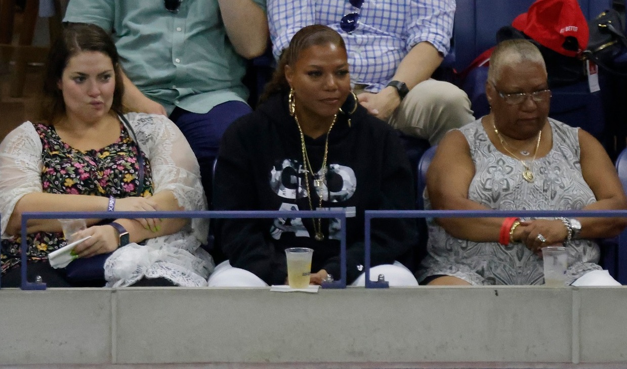 Queen Latifah o încurajează pe Serena Williams, la US Open / Profimedia Images