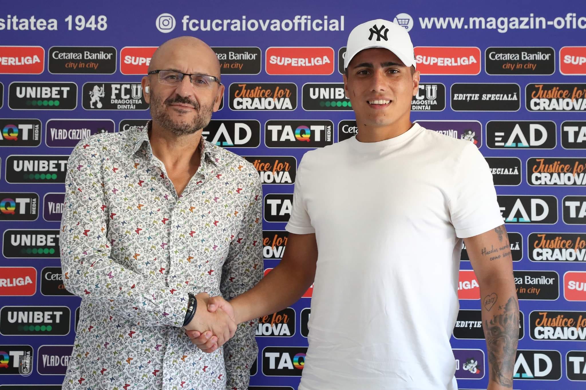 Juan Bauza a semnat un nou contract cu FC U Craiova! Gigi Becali trebuie să plătească 8 milioane de euro dacă vrea să îl aducă la FCSB. Detalii incredibile