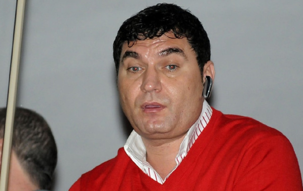 Cristi Borcea, în timpul unui meci disputat de Dinamo