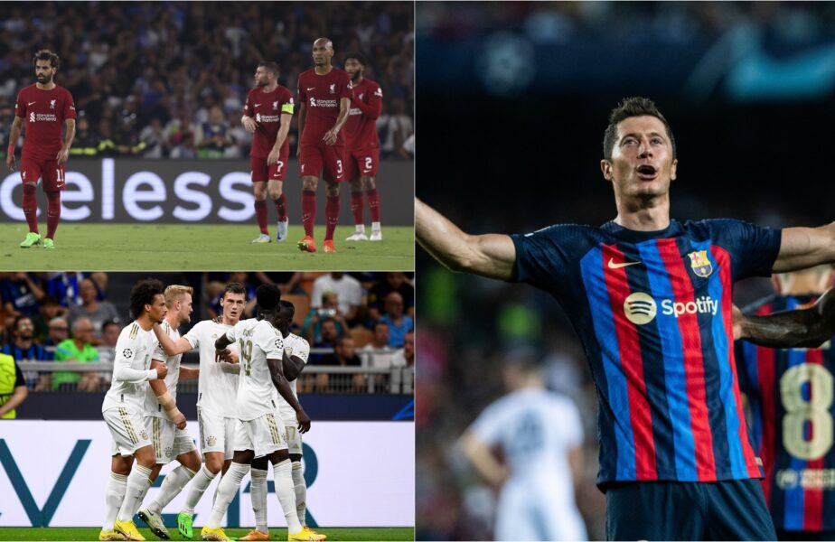 Liga Campionilor | „Măcel” în Napoli – Liverpool 4-1! Lewandowski, „triplă” în Barcelona – Plzen 5-1. Antoine Griezmann, gol în minutul 90+11 în Atletico Madrid – Porto 2-1