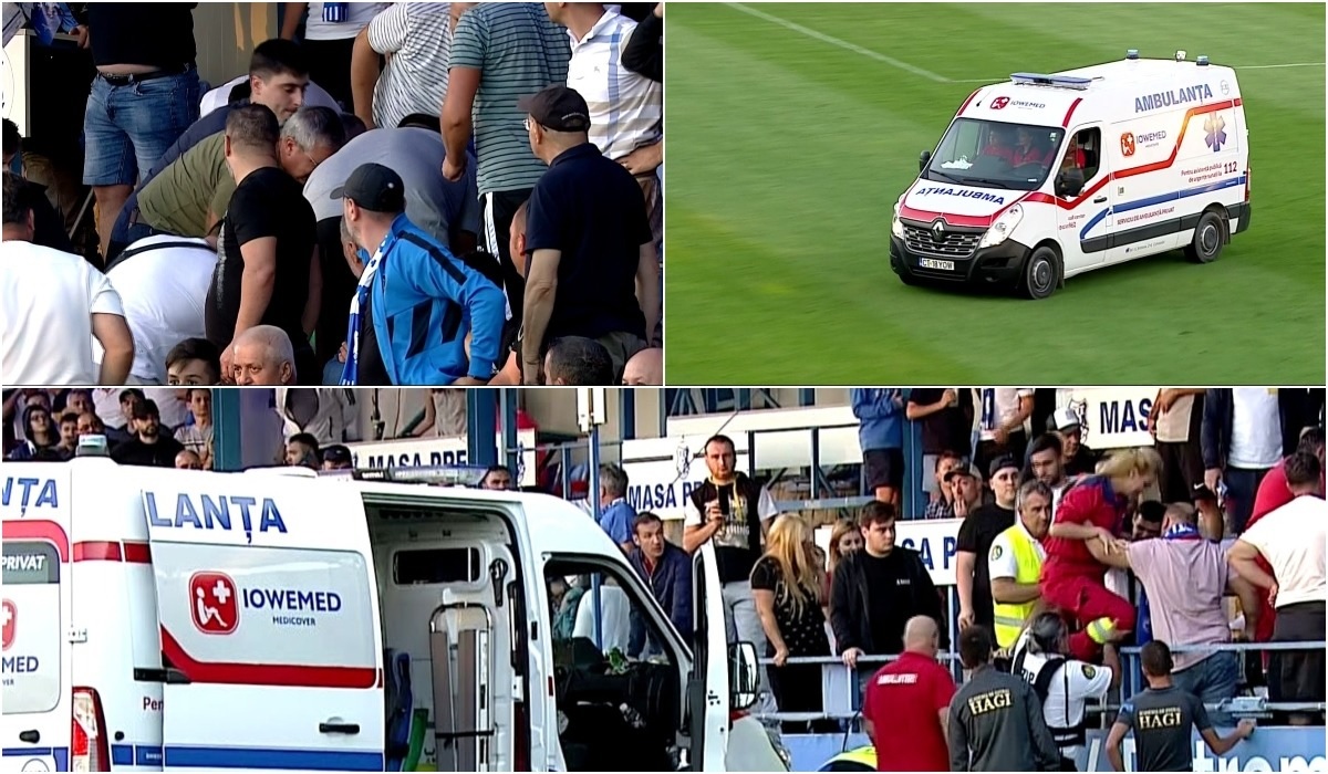 Unui fan i s-a făcut rău la Farul - FC Argeş