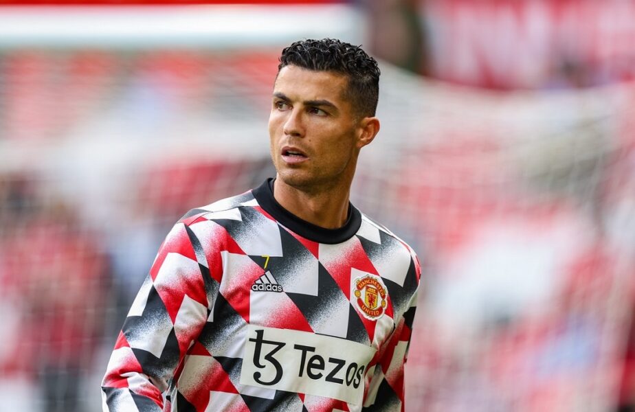 Cristiano Ronaldo, într-un meci pentru Manchester United