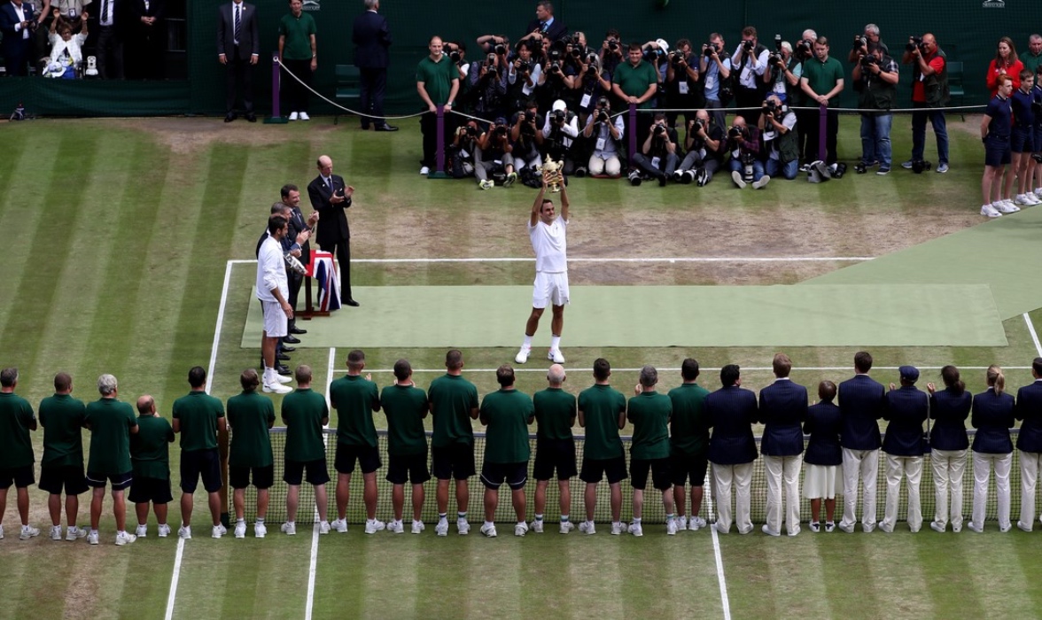 Wimbledon, plecăciune în fața lui Roger Federer