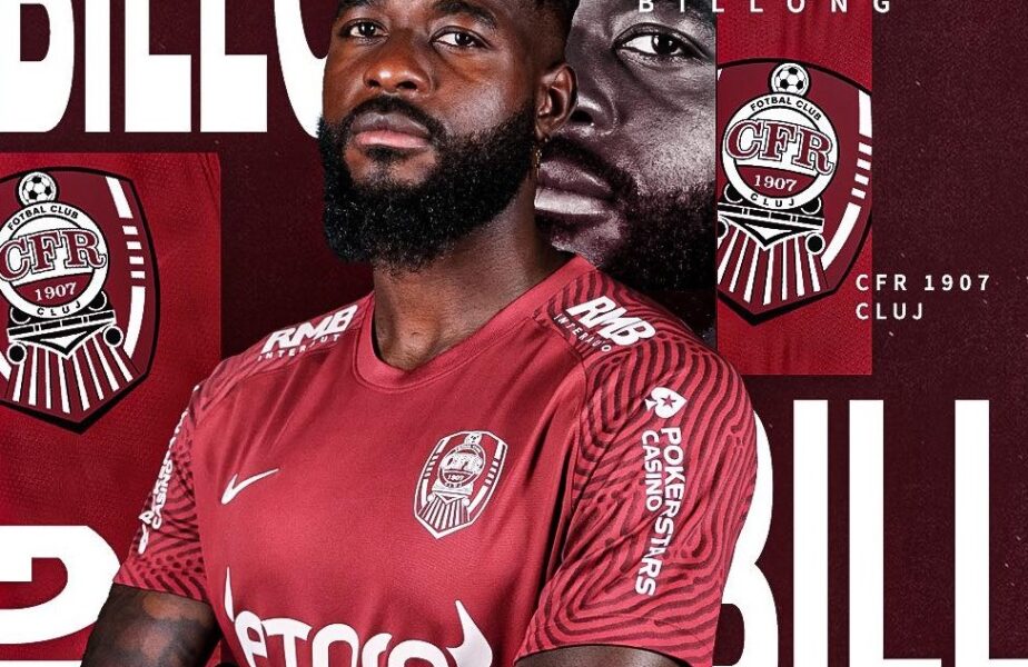 CFR Cluj a anunţat transferul lui Jean-Claude Billong, jucător ce a evoluat sezonul trecut în Ligue 1