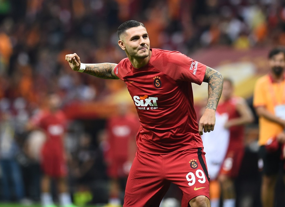 Mauro Icardi, în tricoul lui Galatasaray
