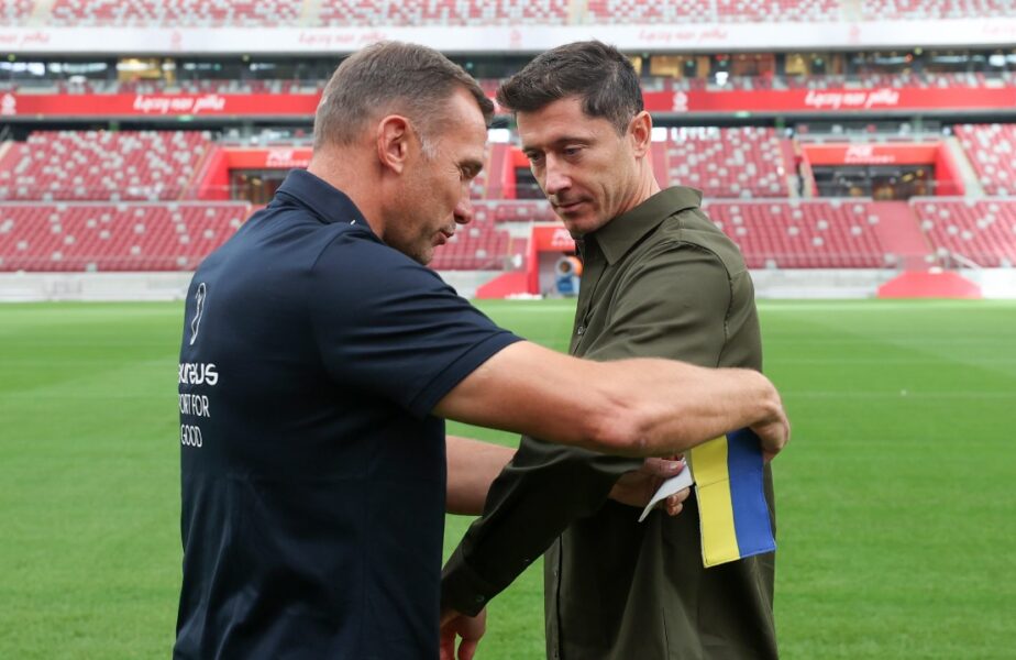 Robert Lewandowski va purta o banderolă în culorile Ucrainei la Cupa Mondială! Gest uriaş al starului Barcelonei