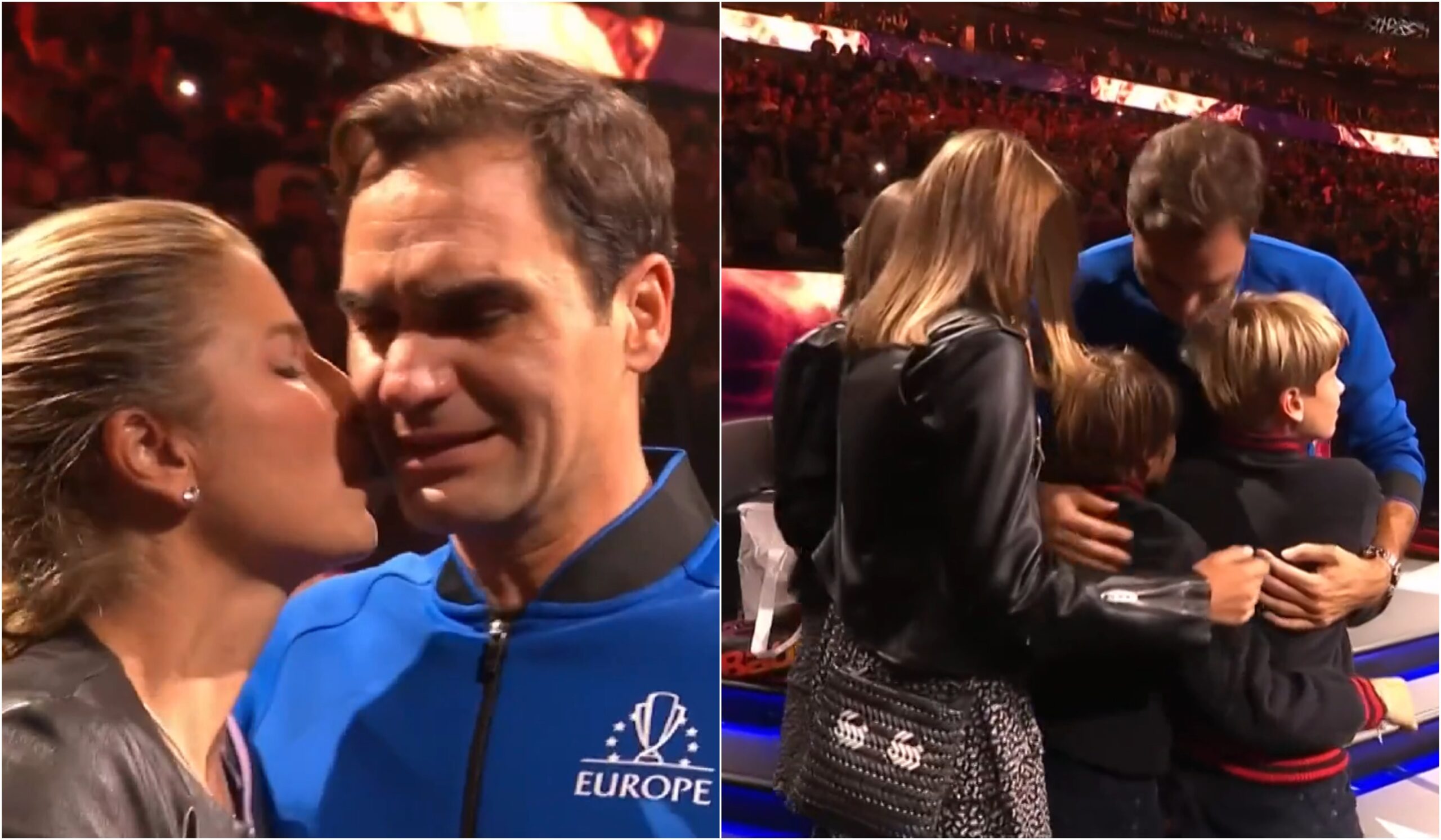 Roger Federer, momente emoționante alături de familie