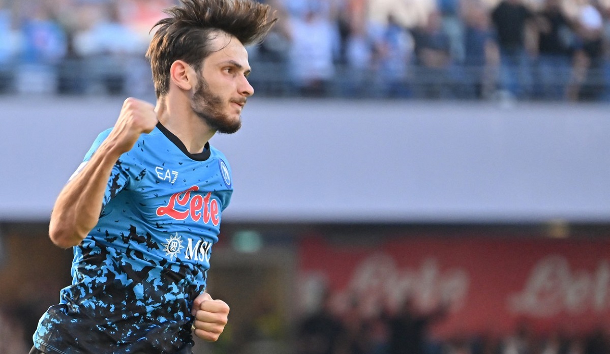 „Kvaradona!. Khvicha Kvaratskhelia, noul star din Serie A! Gol şi două pase decisive în numai 35 de minute din Napoli – Sassuolo