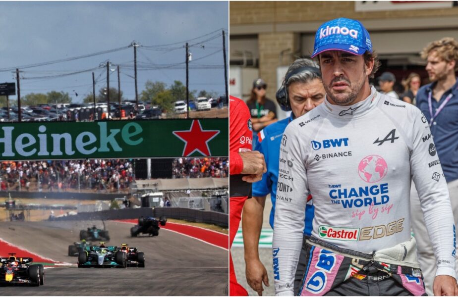 Fernando Alonso s-a temut pentru viaţa lui în Marele Premiu al Statelor Unite: „M-am speriat, încă există frica în corpul meu!”