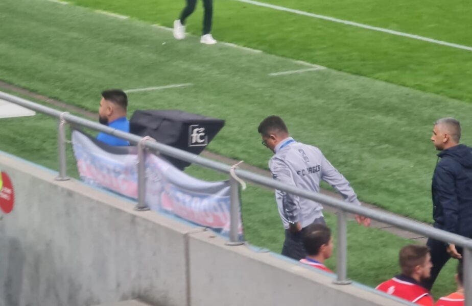 Panică la FCSB – FC Argeș! Lui Andrei Prepeliță i s-a făcut rău la marginea terenului. Medicii au intervenit de urgență