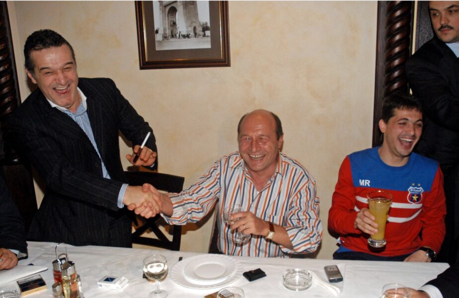 Cât ar fi băut Traian Băsescu la celebra petrecere de la Golden Blitz, după Steaua – Rapid: „Nu-mi venea să cred că stăteam la aceeași masă”