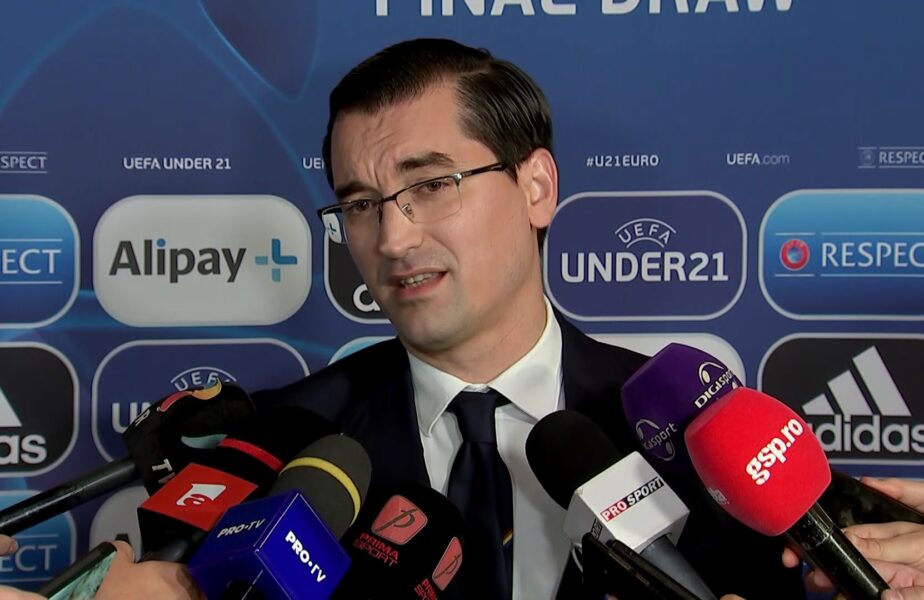 Răzvan Burleanu nu este mulţumit de tragerea la sorţi pentru EURO U21: „Mi-aş fi dorit cea mai dificilă grupă!”. Ce obiectiv i-a trasat lui Emil Săndoi