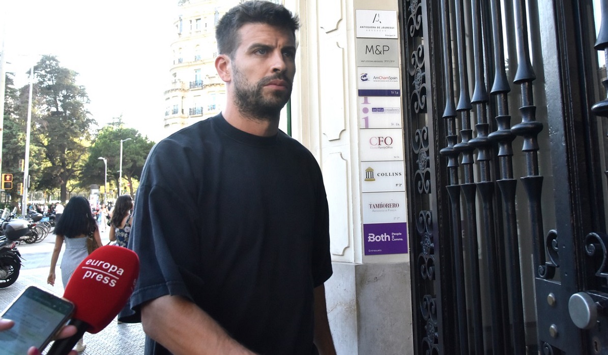 Gerard Piqué arrives at the meeting on September 15, 2022, in Barcelona (Spain).
SHAKIRA;PIQUÉ;LAWYERS;REUNION;SEPARATION

09/15/2022,Image: 722985582, License: Rights-managed, Restrictions: , Model Release: no