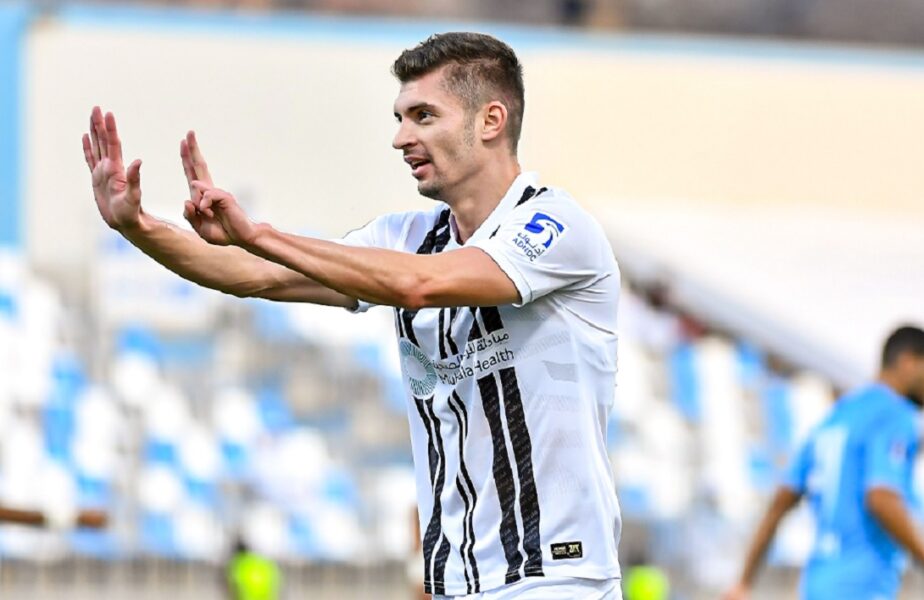 Florin Tănase, dublă de vis la Al-Jazira! Fostul căpitan de la FCSB a deschis scorul după doar 20 de secunde