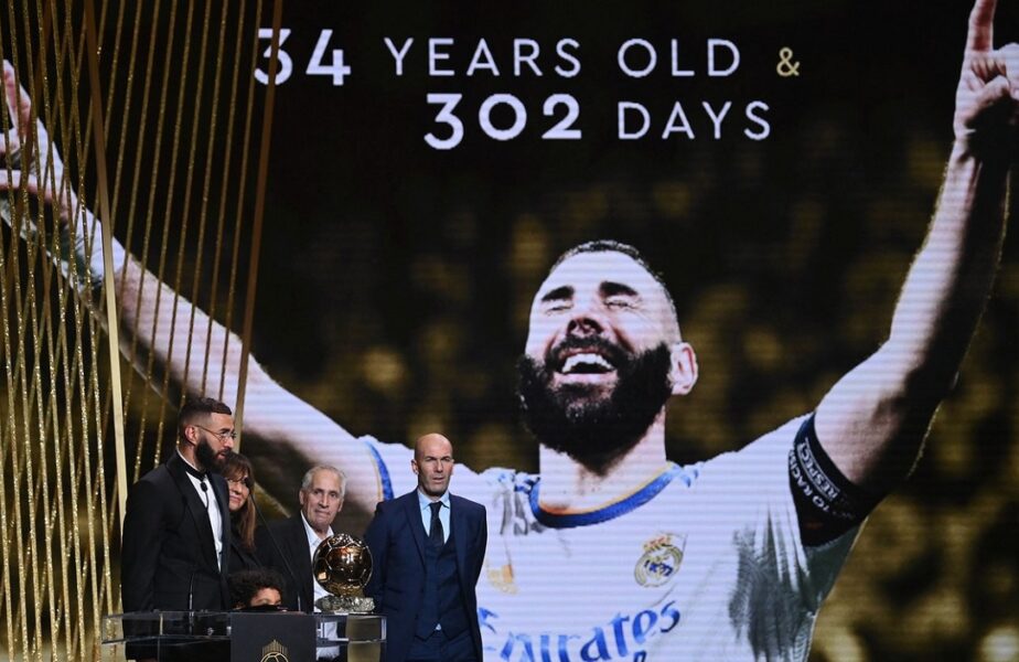 „Regele Karim!” Reacție fabuloasă a celor de la Real Madrid, după ce Karim Benzema a câștigat Balonul de Aur 2022
