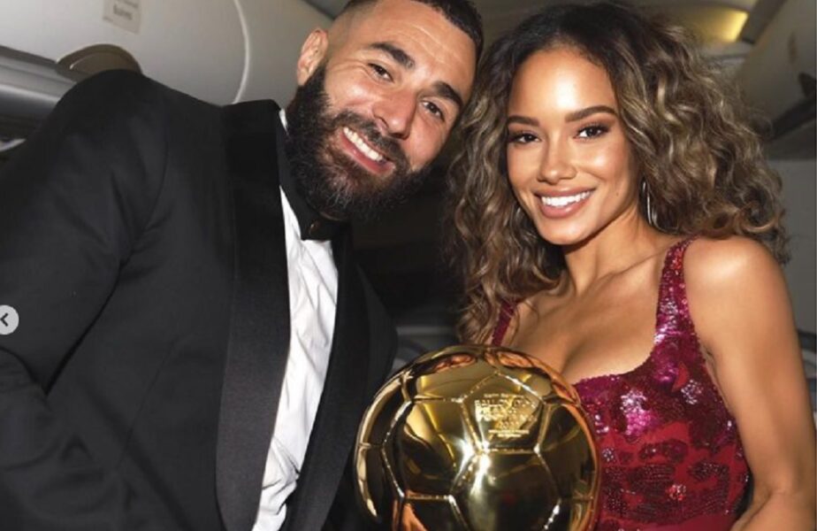 Mesajul iubitei lui Karim Benzema, după ce starul de la Real Madrid a cucerit Balonul de Aur: „A fost o noapte magică”