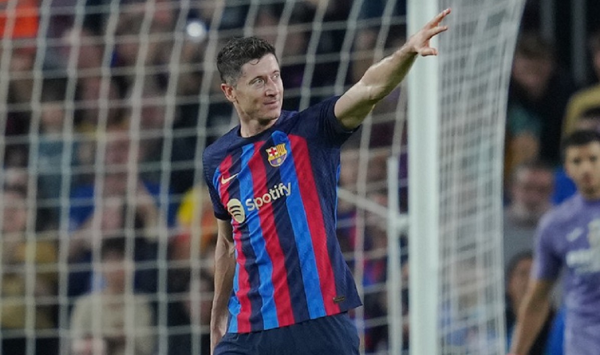 Robert Lewandowski este o "maşinărie de goluri" la Barcelona