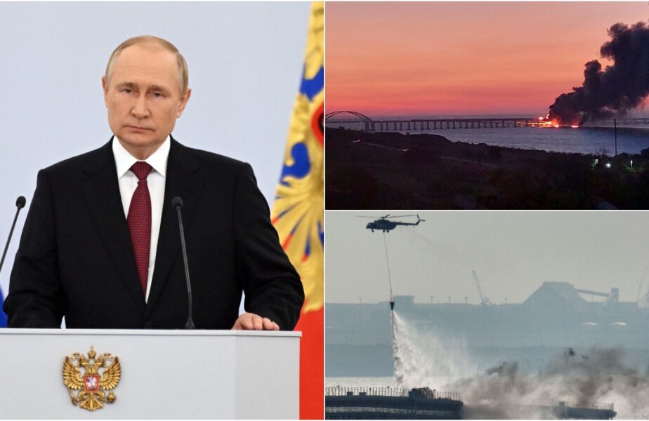 Ironie supremă adusă lui Vladimir Putin, după explozia de la podul Kerci. Primarul Kievului s-a amuzat pe seama ruşilor