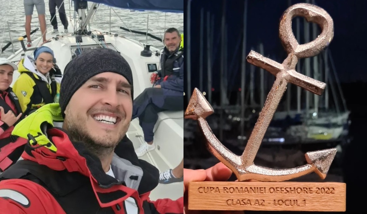 Şerban Copoţ, campion naţional la Yachting!