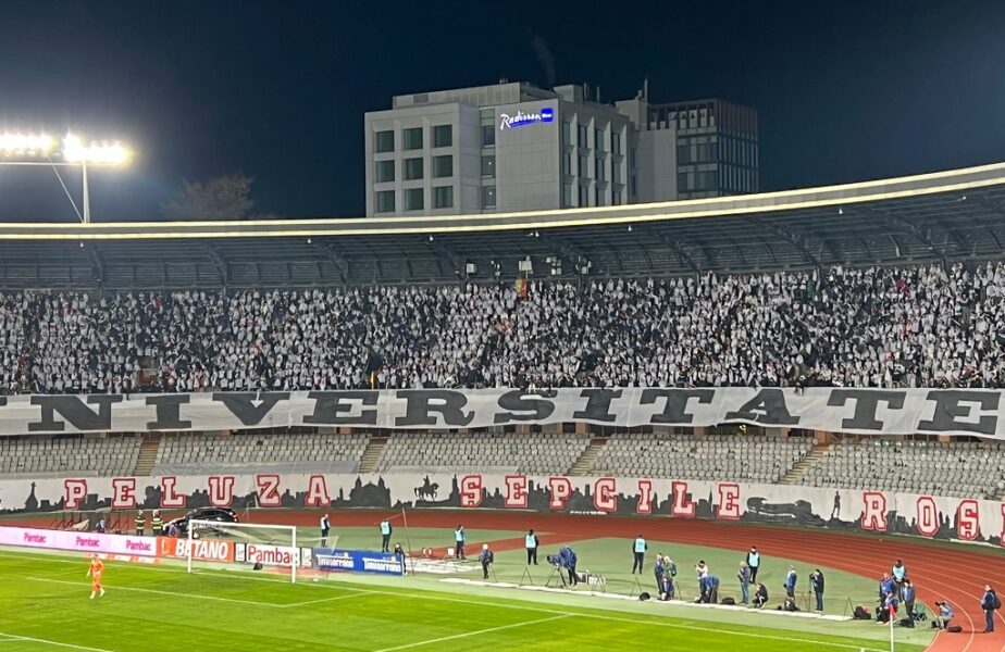 Suporterii lui U Cluj, atmosferă de vis la primul meci cu CFR Cluj după şapte ani. Fanii au umplut peluzele de pe Cluj Arena