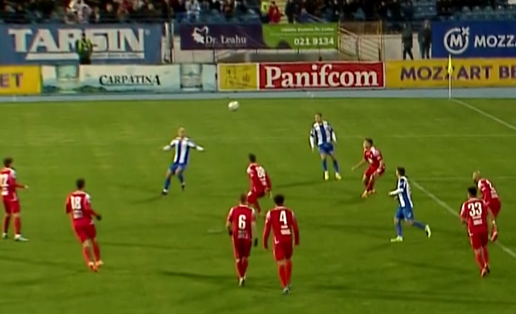 Poli Iași – Dinamo 1-0. Fostul rapidist Hlistei a marcat singurul gol al partidei cu o execuţie fabuloasă din foarfecă, în stilul lui Richarlison