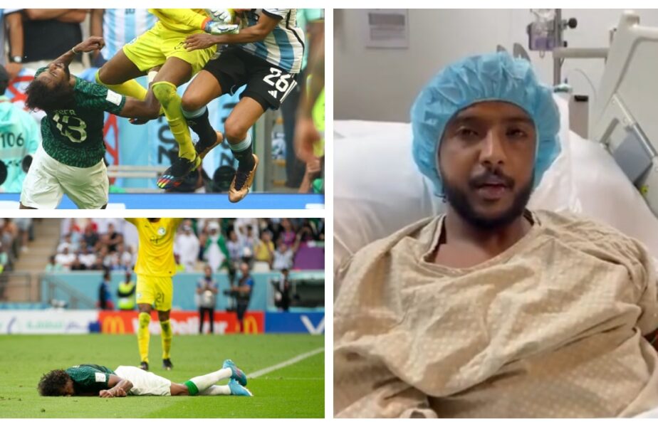 CM 2022 | Prima reacţie a lui Al-Shahrani, după accidentarea groaznică din partida cu Argentina. Mesajul transmis de pe patul de spital