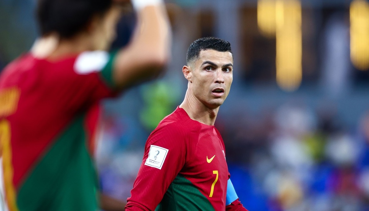 Cristiano Ronaldo, în timpul partidei dintre Portugalia și Ghana