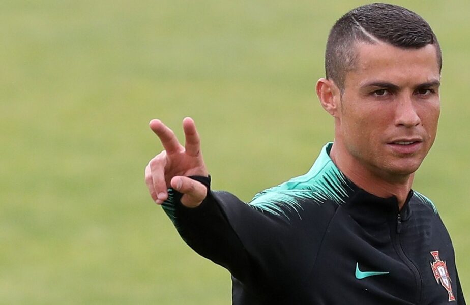 Cristiano Ronaldo, la un antrenament al Portugaliei la Campioantul Mondial din Qatar 2022
