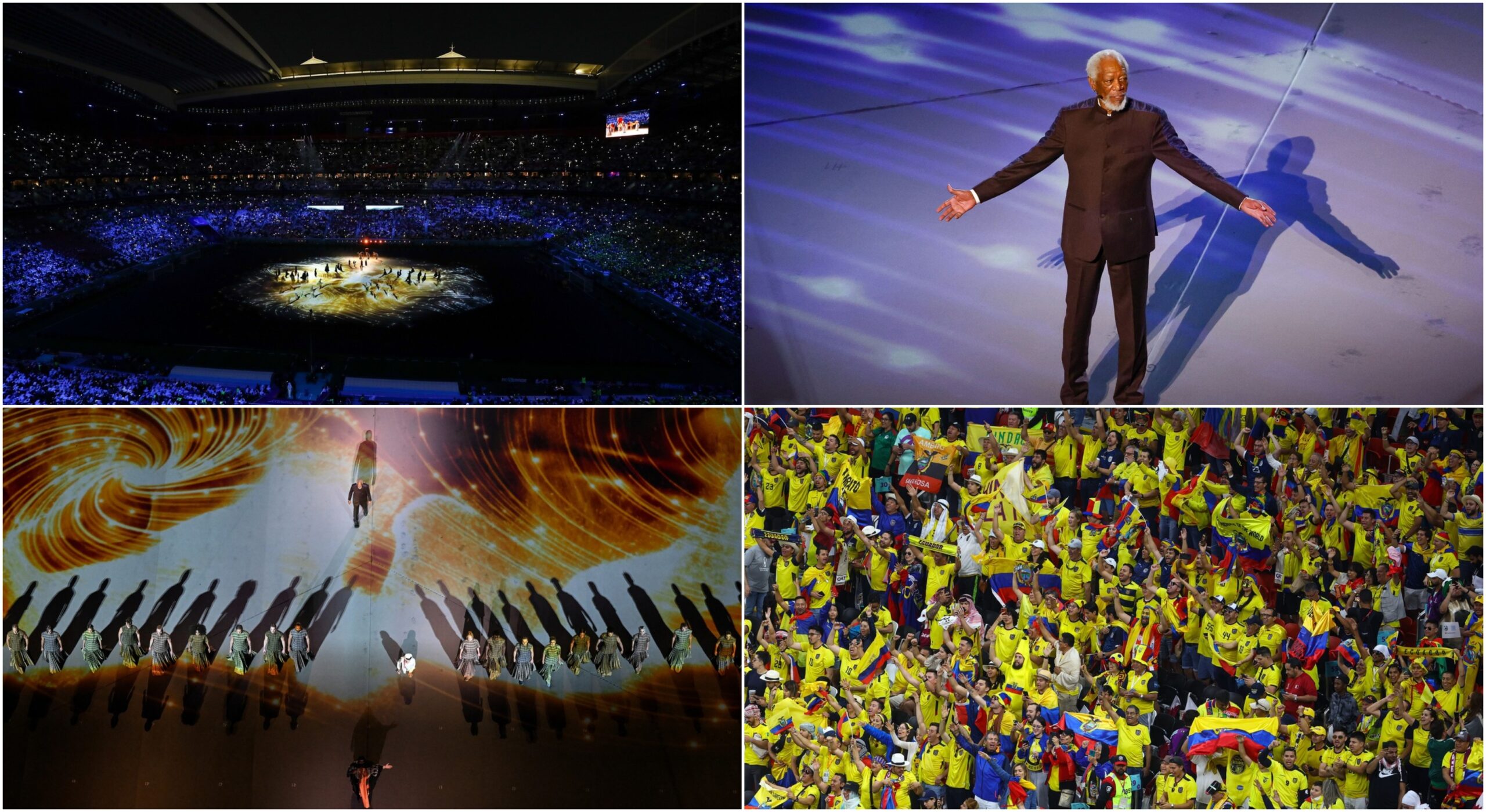 CM 2022 | Atmosferă unică la festivitatea de deschidere de la Cupa Mondială! Cămile pe teren, Morgan Freeman prezentator și zeci de mii de oameni în tribune