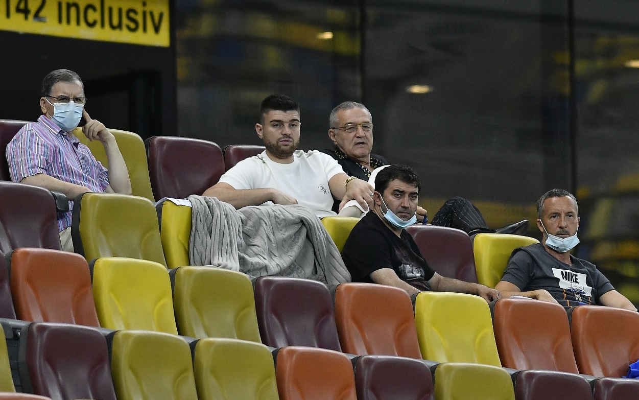 Mihai Stoica şi Gigi Becali, pe Arena Naţională