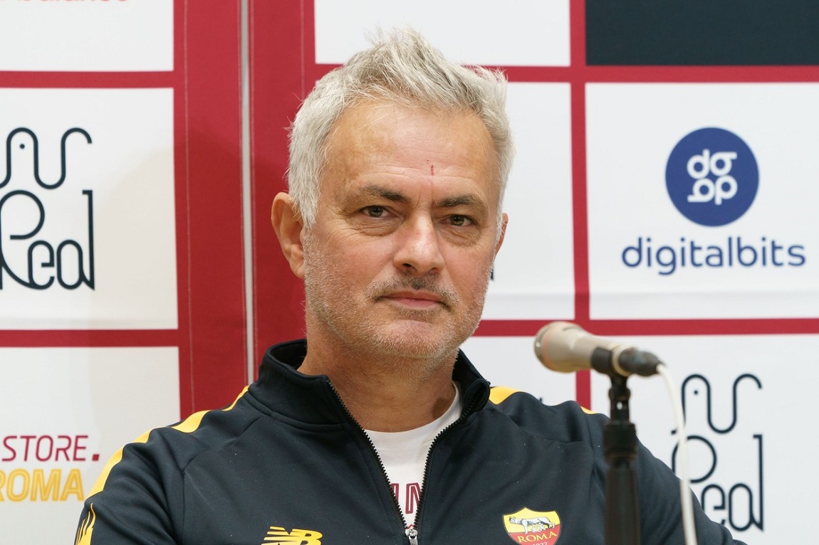Jose Mourinho, în timpul unui interviu