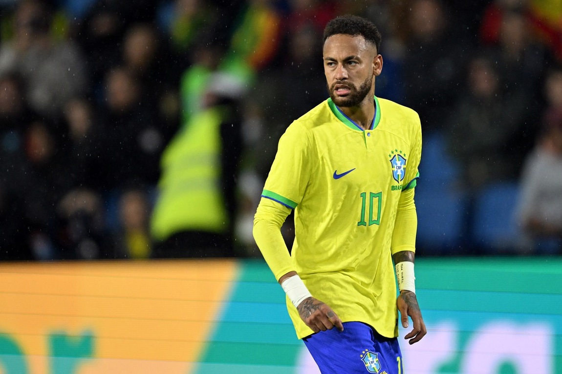 Neymar, într-un meci pentru Brazilia