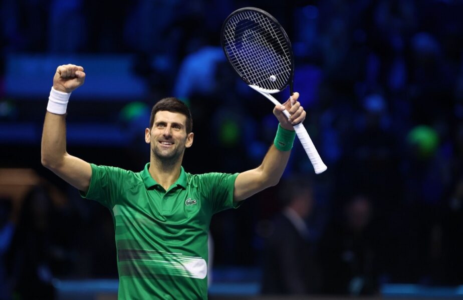 Novak Djokovic s-a calificat în finala Turneului Campionilor, după un meci de senzaţie cu Taylor Fritz