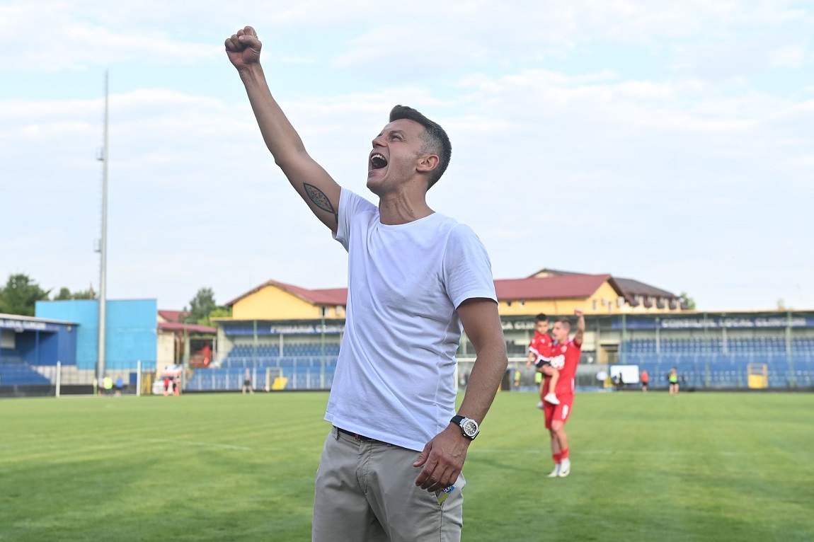 Ovidiu Burcă, după un meci al lui Dinamo