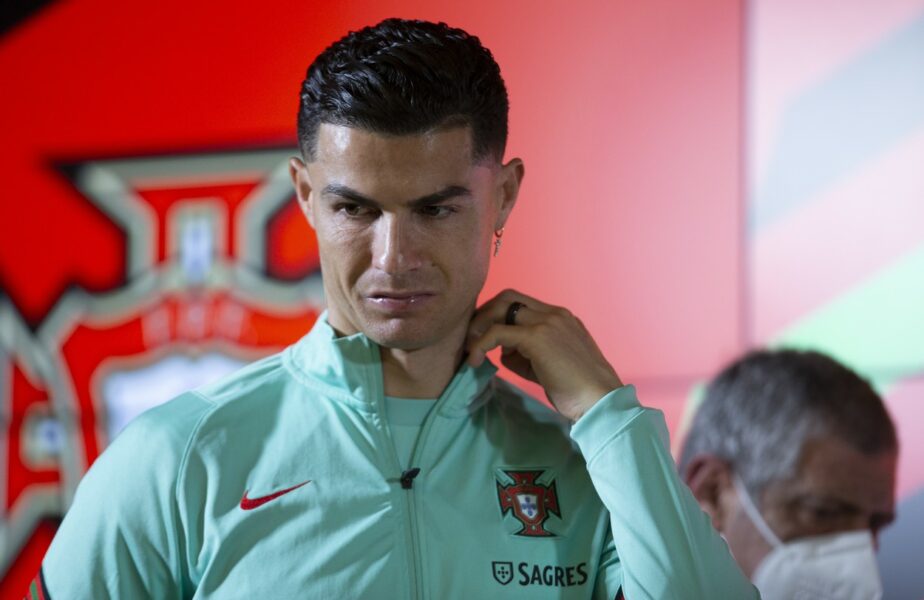 Cristiano Ronaldo, deranjat la conferința de presă