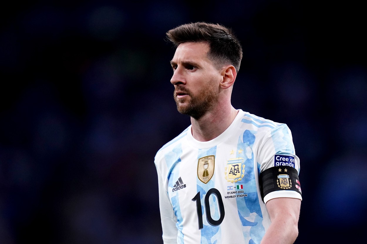 Lionel Messi, în tricoul naționalei Argentinei