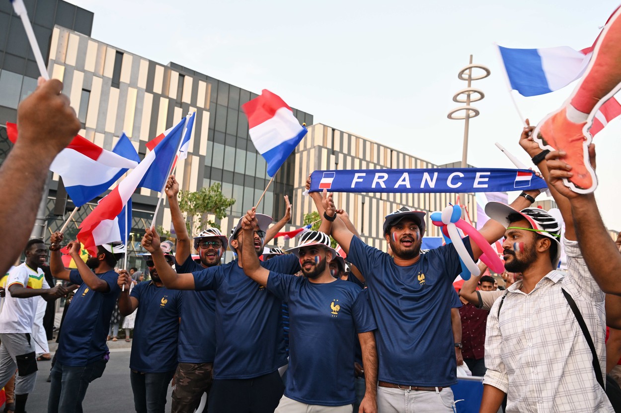 Suporterii francezi au ajuns în Qatar, pentru Cupa Mondială