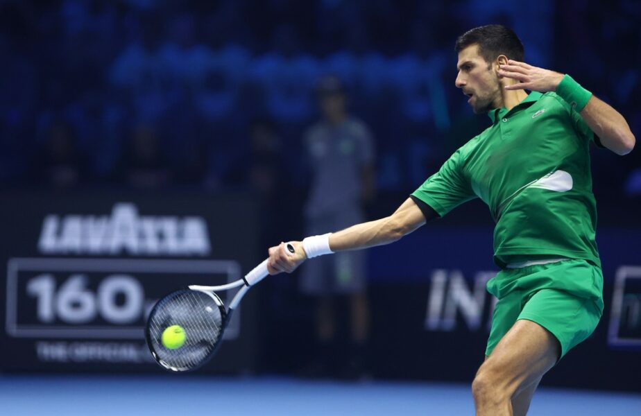 Novak Djokovic a oferit noi imagini şocante în finala Turneului Campionilor! A început să tremure în timpul partidei cu Casper Ruud
