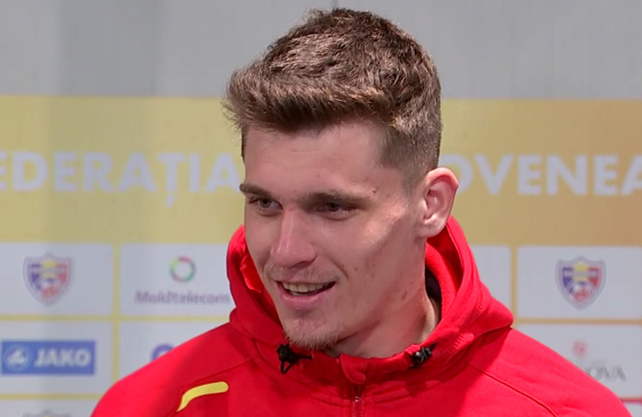 Ștefan Târnovanu, pus în încurcătură după primul meci la națională: „Și tu ai luat 5 goluri, ca portarul Moldovei”. Cum a reacționat